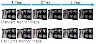 Monitor - Consistency with DICOM Part 14 Calibration
