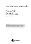 Installationshandbuch EX2620-3D